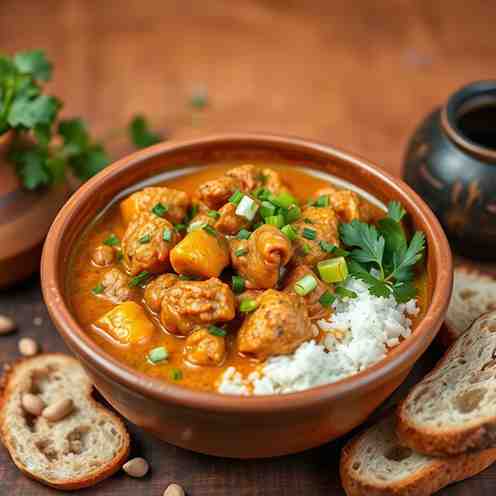 West African Food Recipes - Easy Peanut Stew